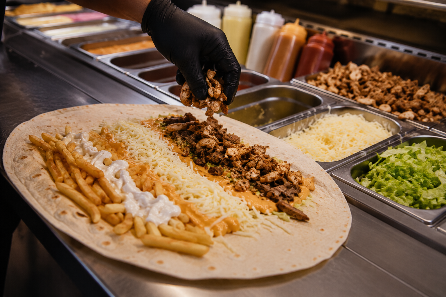 Composez votre tacos